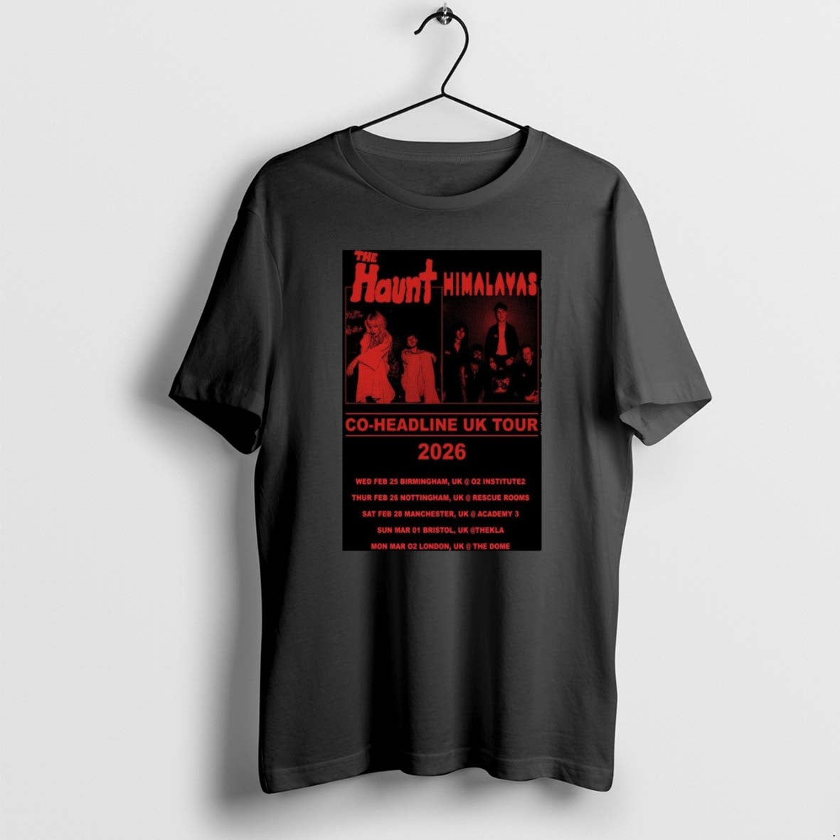 Official The Haunt Co Headline Uk Tour 2026 T-Shirts, Hoodie, Sweatshirt | CoreVibeTees.com