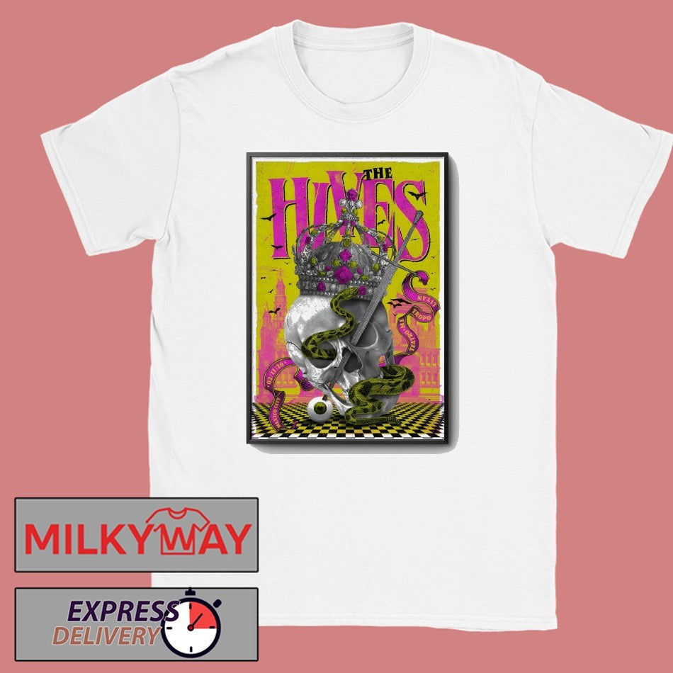 The Hives Mexico City February 11 2026 Poster shirt