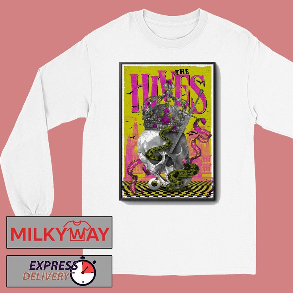 The Hives Teatro Metropólitan Mexico Feb 11 2026 Poster shirt