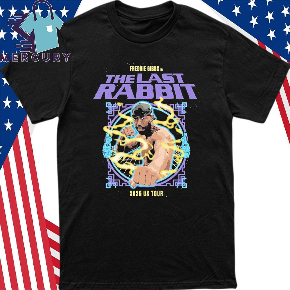 The Last Rabbit Freddie Gibbs 2026 US Tour Shirt