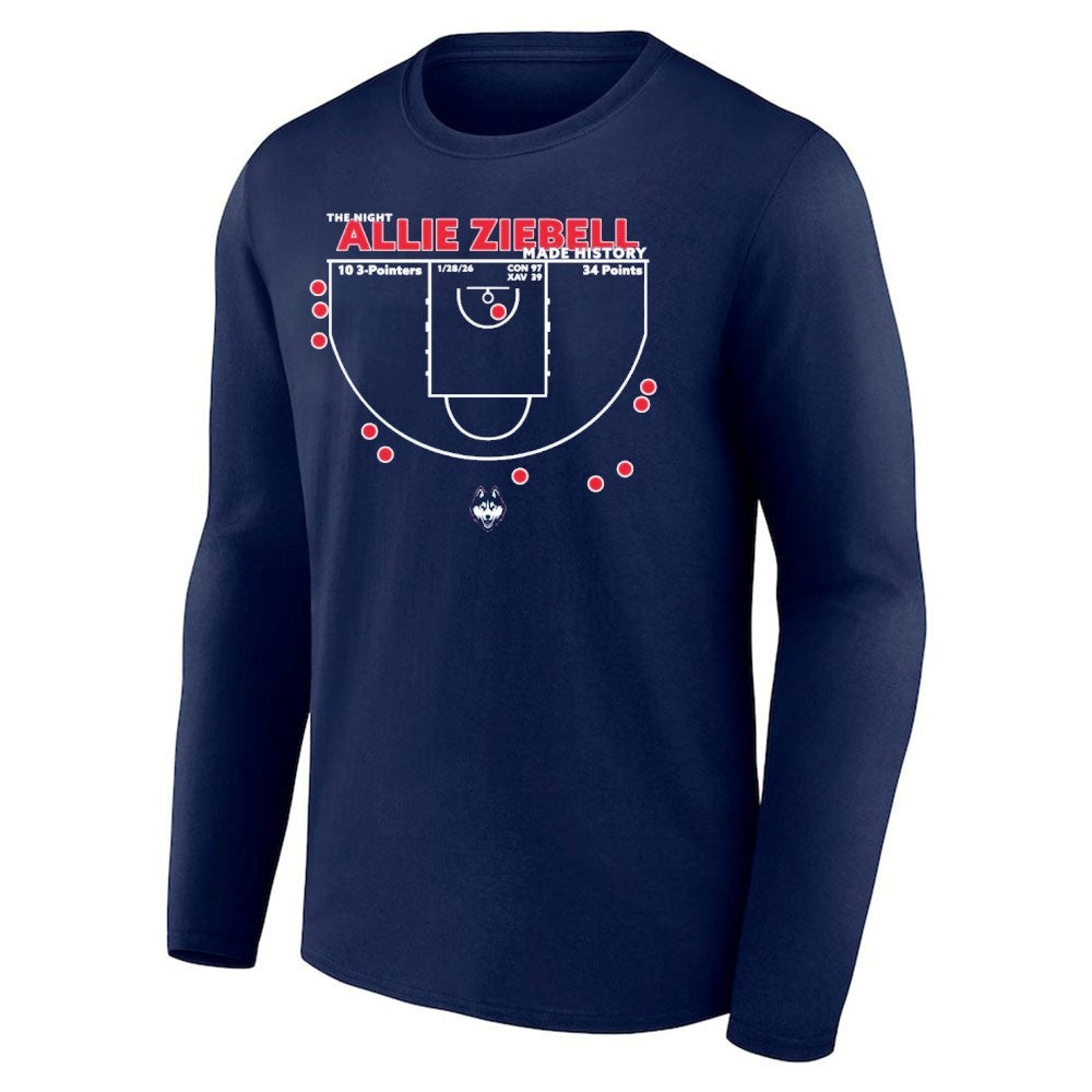The Night Allie Ziebell Made History Basketball Shirt