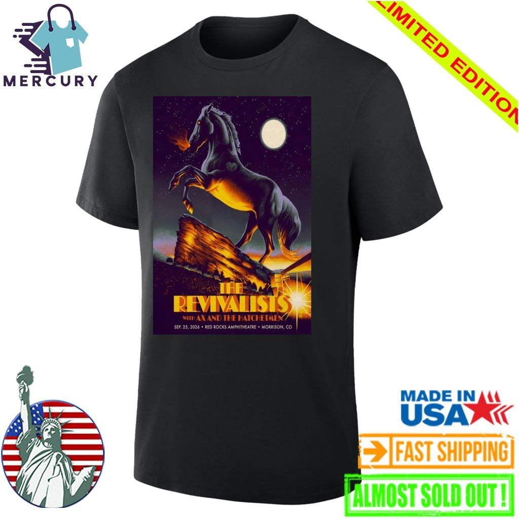 The Revivalists Sept 25 2026 In Morrison CO Poster Shirt