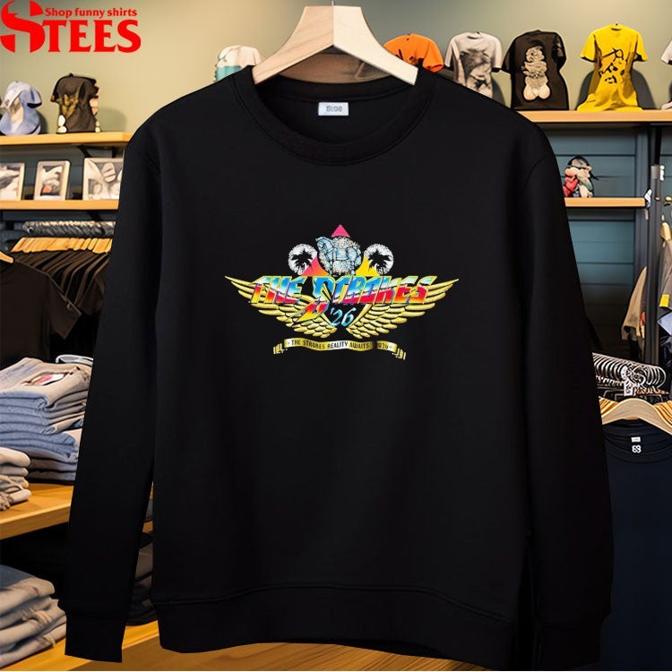 The Strokes Reality Awaits Eagle Wings T-shirts