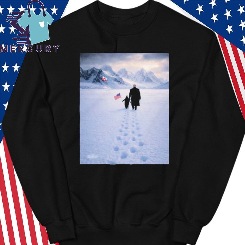 The White House Donald Trump Embrace The Penguin Poster Shirt