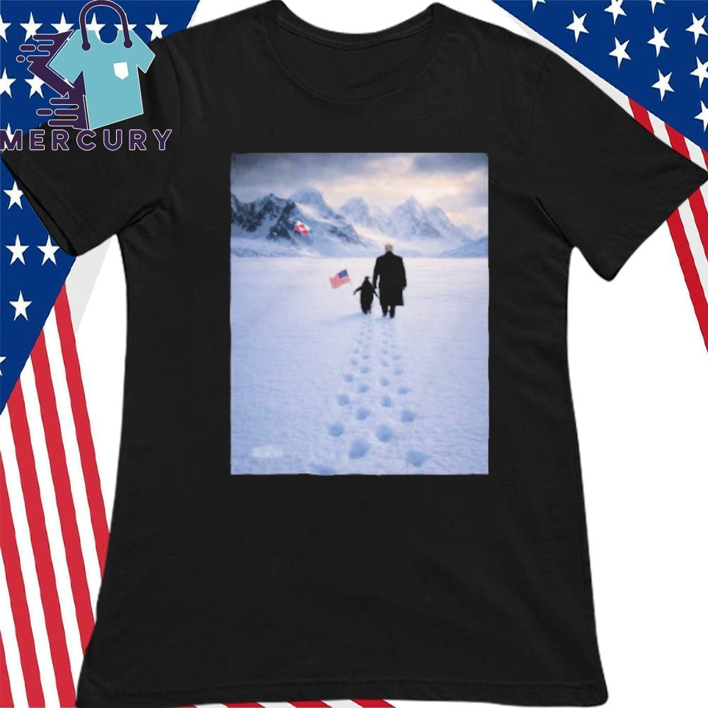The White House Donald Trump Embrace The Penguin Poster Shirt