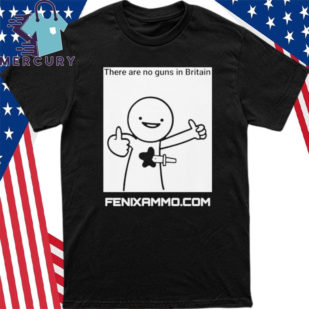 There Are No Guns In Britain Shirt