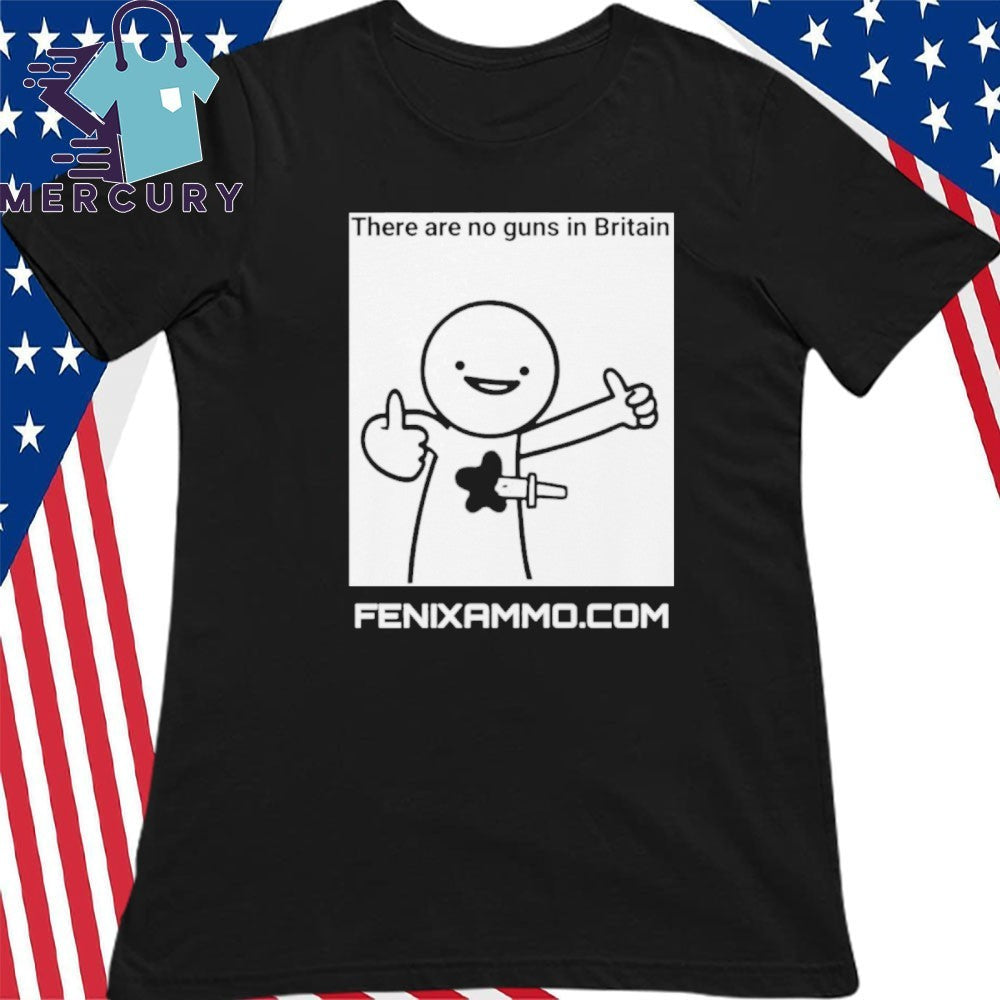 There Are No Guns In Britain Shirt