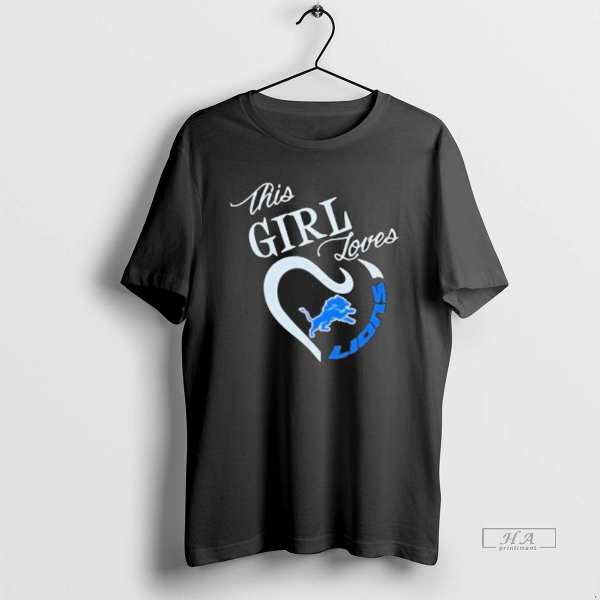 Official This Girl Loves Detroit Lions T-Shirts, Hoodie, Sweatshirt | CoreVibeTees.com
