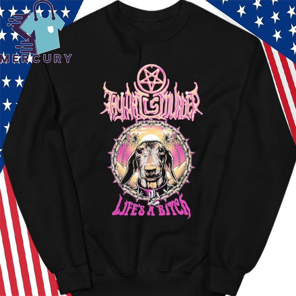 Thy Art Is Murder Maple Life Is A Bitch Tee For Melbourne Life’s A Beach Festival On 14 February 2026 Shirt