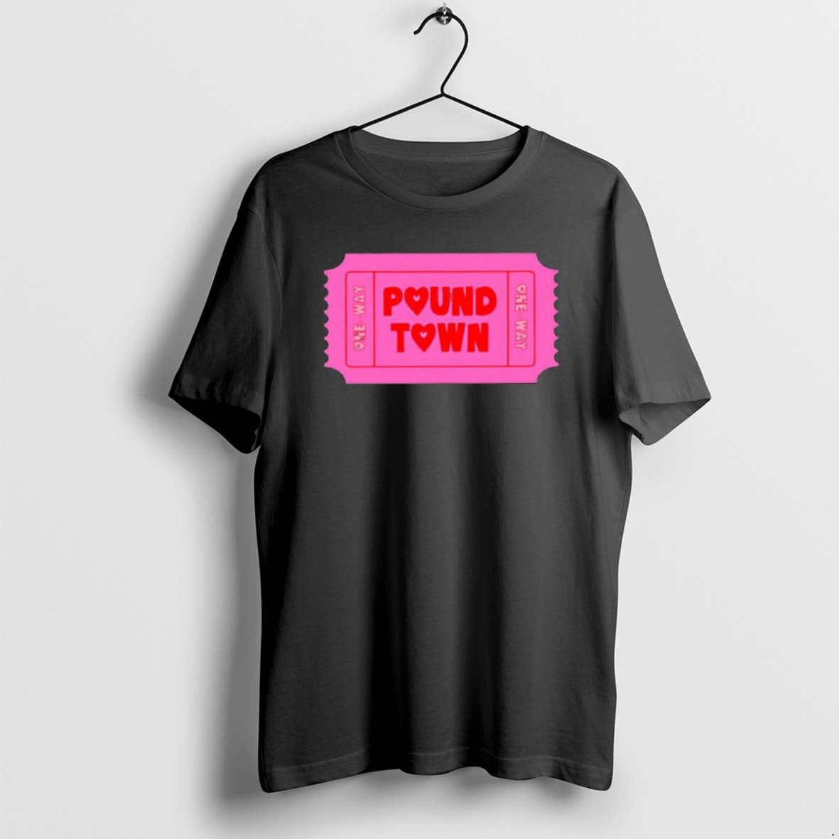 Official Ticket To Pound Town Valentine One Way T-Shirts, Hoodie, Sweatshirt | CoreVibeTees.com