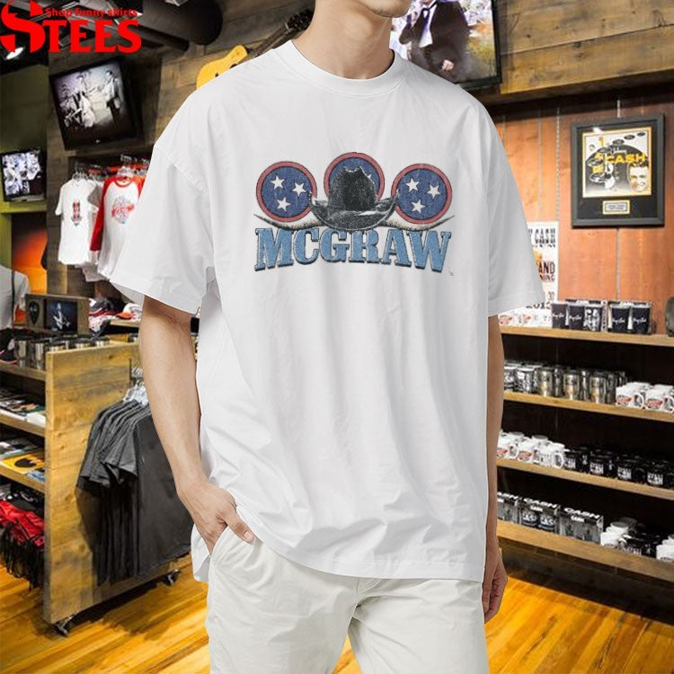 Tim Mcgraw Star Hat T-shirts