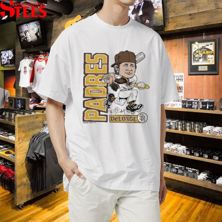 Tom Delonge To The Stars San Diego Padres X All-Star Caricature T-shirts