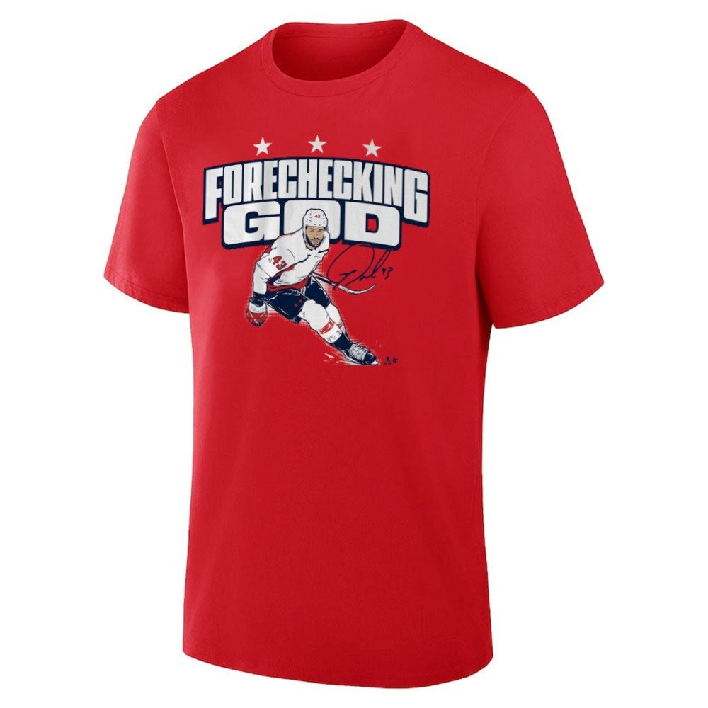 Tom Wilson Forechecking God Shirt