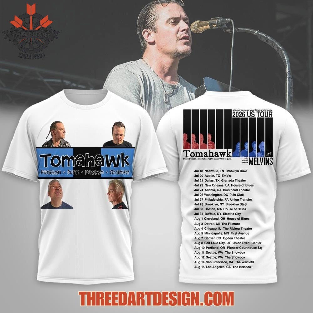 Tomahawk 2026 US Tour Shirt