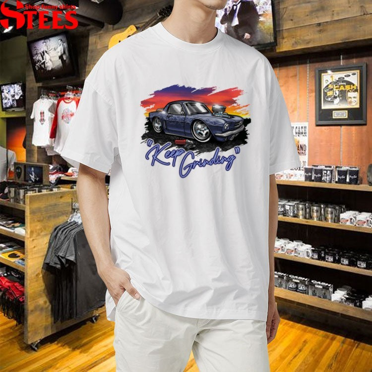 Tom’s Refurb Keep Grinding T-Shirt