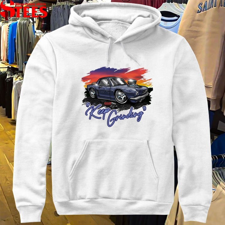 Tom’s Refurb Keep Grinding T-Shirt