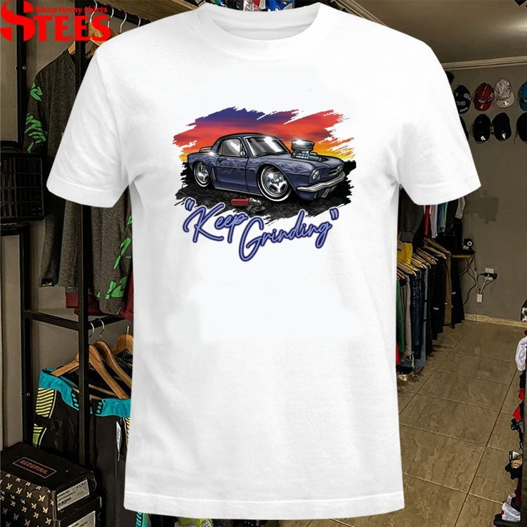 Tom’s Refurb Keep Grinding T-Shirt