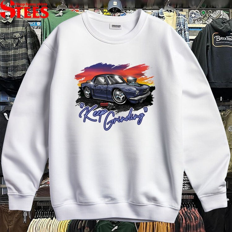 Tom’s Refurb Keep Grinding T-Shirt
