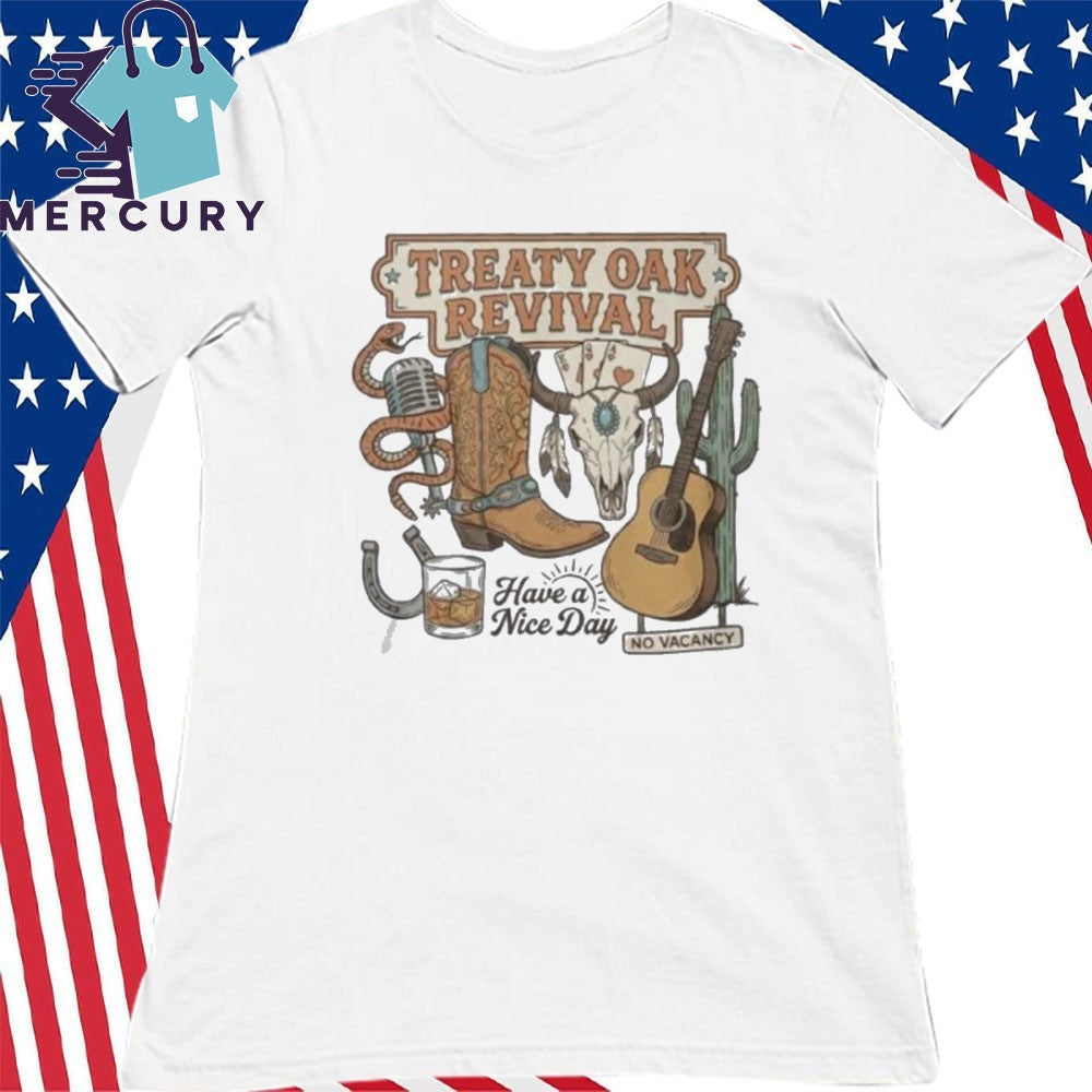 Treaty Oak Revival Country Music Western Cowboy Shirt