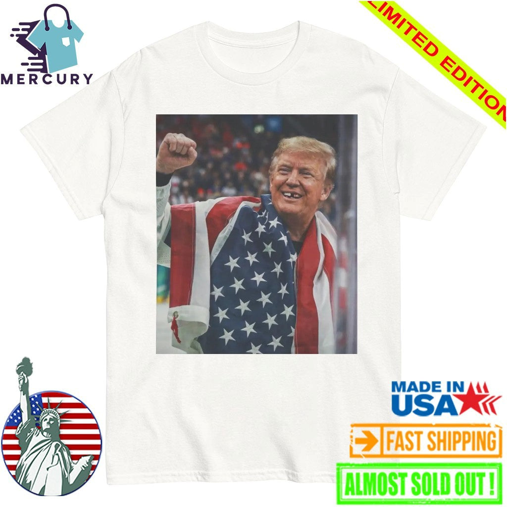 Trump Loss Teeth Gold USA Olympic 2026 Wins Shirt