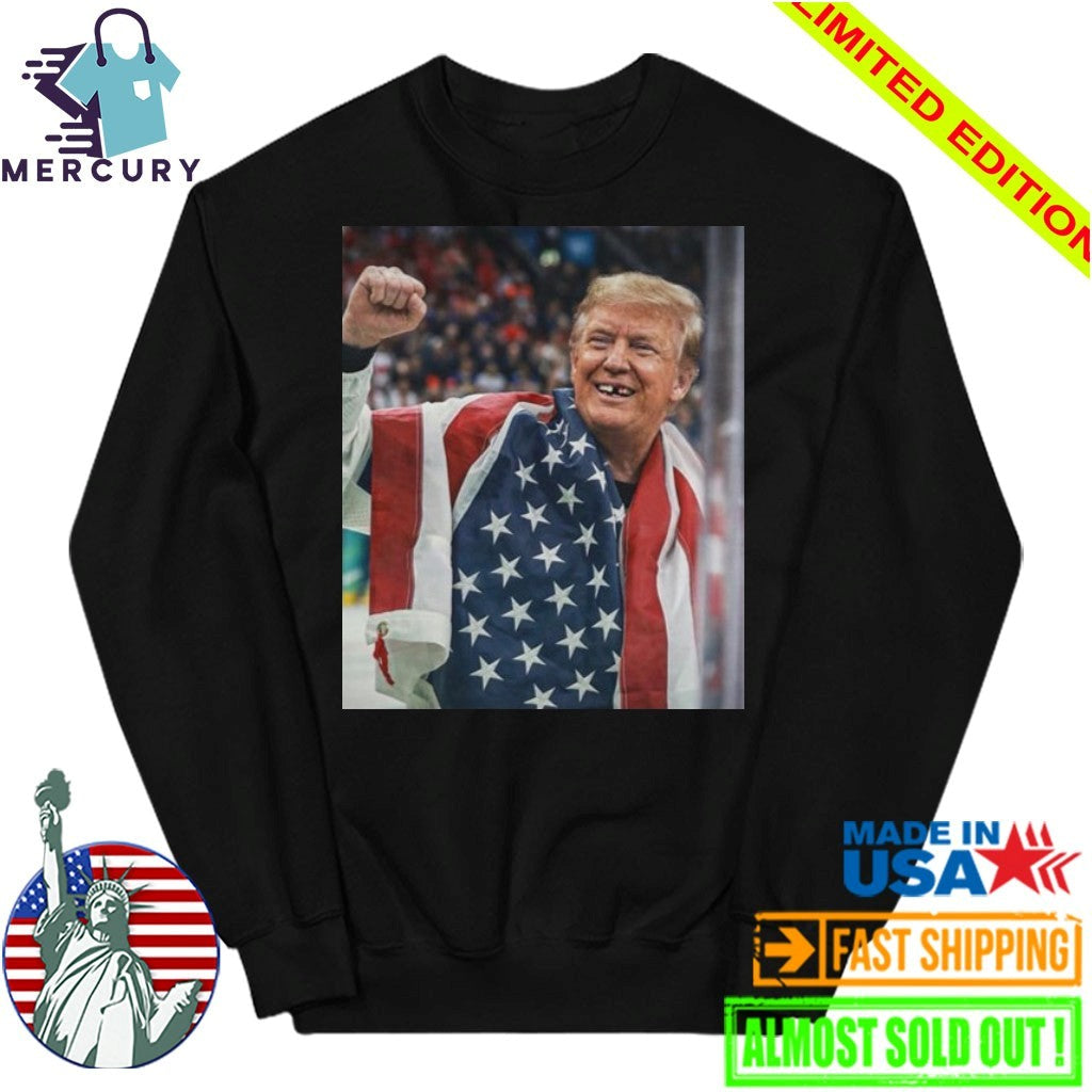 Trump Teeth Gold Usa Olympics Win Shirt