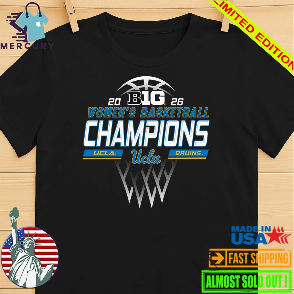 UCLA Bruins 2026 Big Ten Women’s Basketball Regular Season Champions Shirt