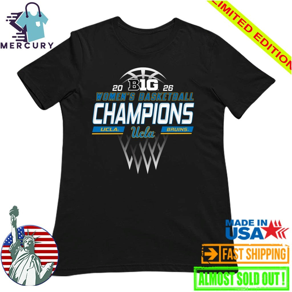 UCLA Bruins 2026 Big Ten Women’s Basketball Regular Season Champions Shirt