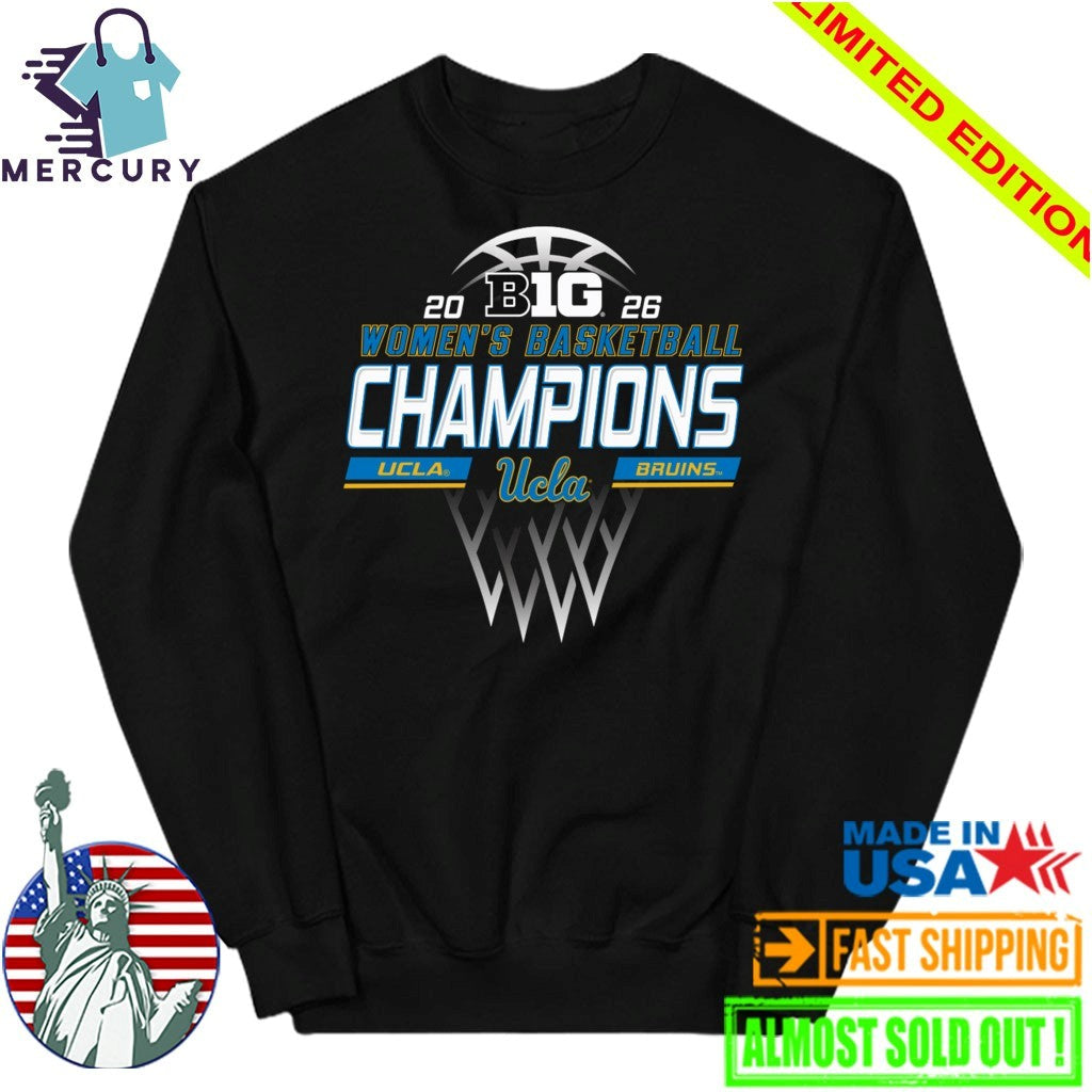 UCLA Bruins 2026 Big Ten Women’s Basketball Regular Season Champions Shirt