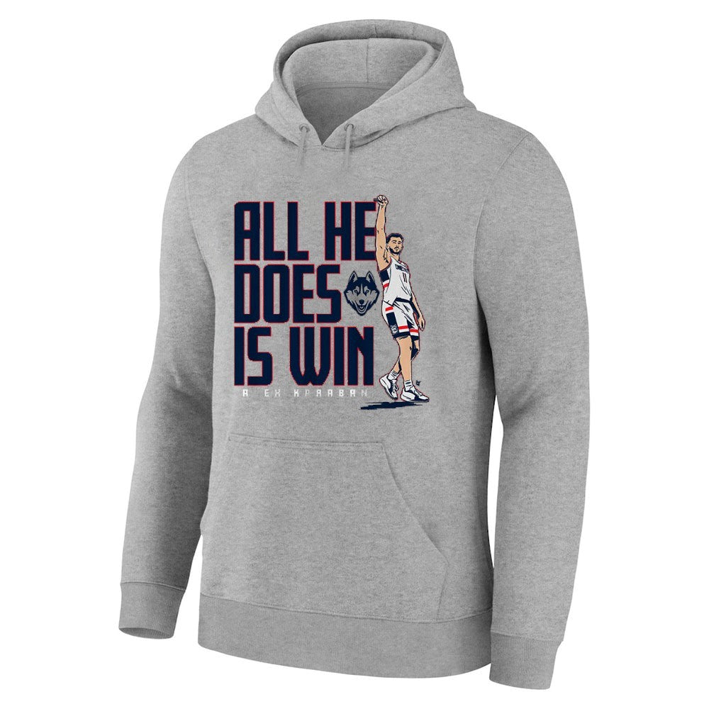 UConn Huskies Alex Karaban All He Does is Win Shirt