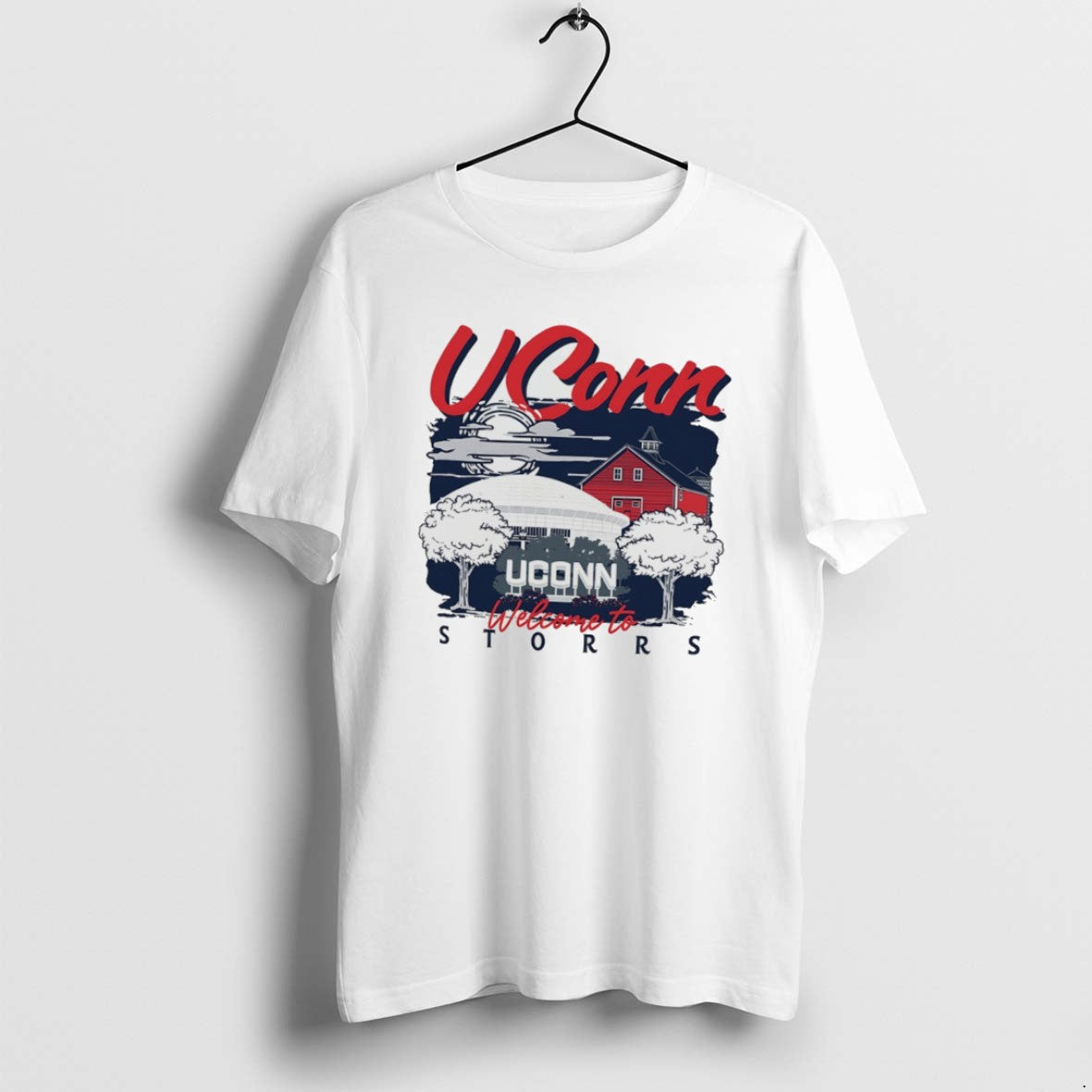 Official Uconn Huskies Welcome To Storrs T-Shirts, Hoodie, Sweatshirt | CoreVibeTees.com