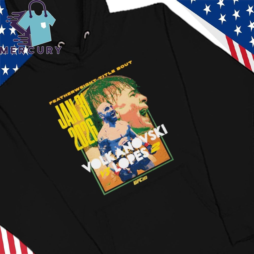 UFC 325 Volkanovski Vs. Lopes 2 Shirt