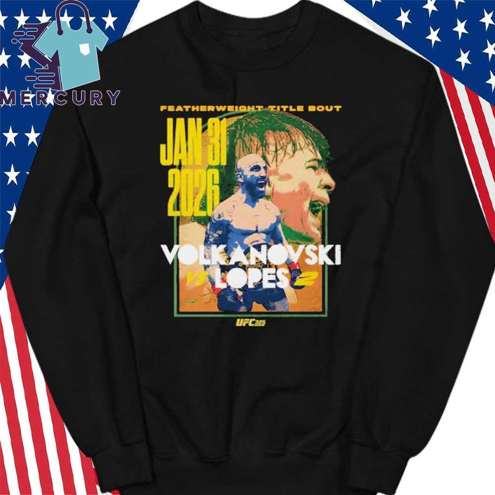 UFC 325 Volkanovski Vs. Lopes 2 Shirt