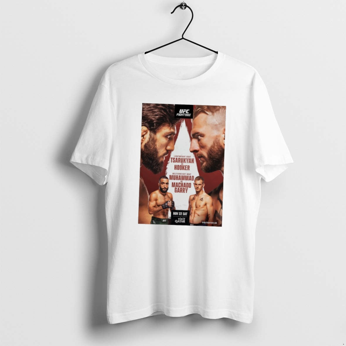 Official Ufc Fight Night Tsarukyan Vs Hooker Autographed Event T-Shirts, Hoodie, Sweatshirt | CoreVibeTees.com