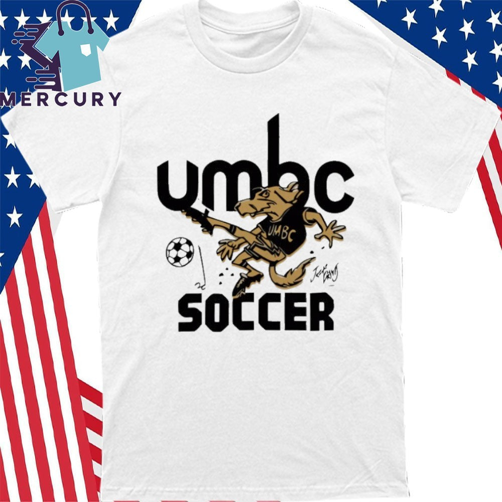 UMBC Retrievers Soccer Mascot Vintage Shirt