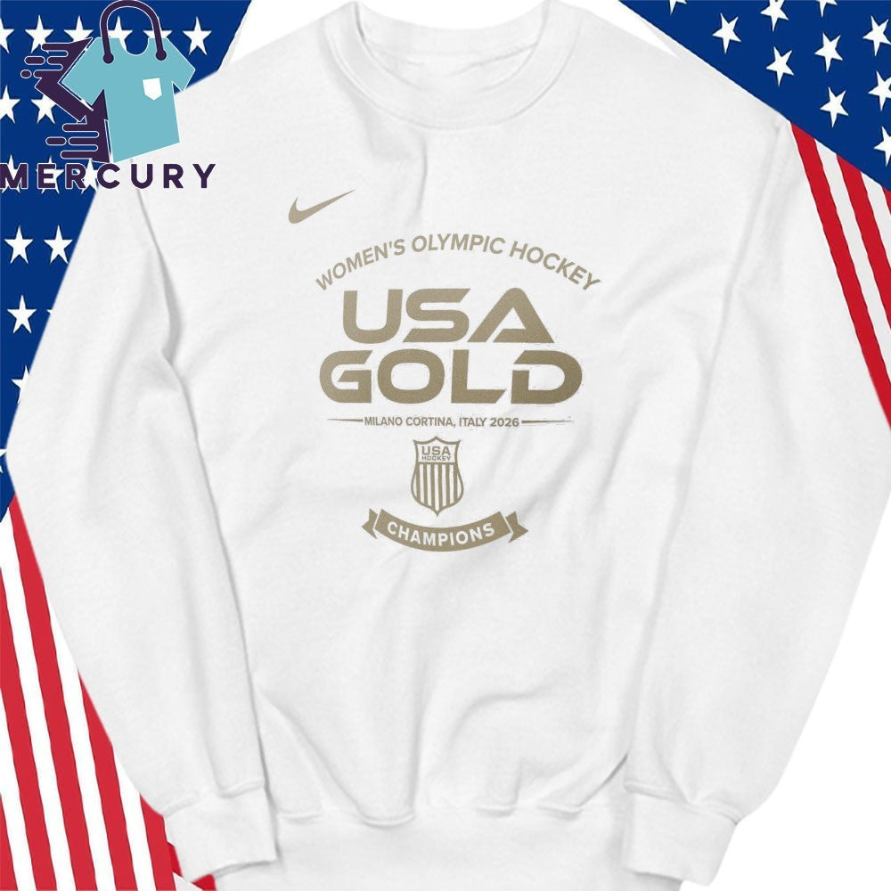 USA 2026 Women’s Olympic Hockey Champions Shirt