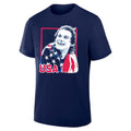 USA Champion Jack Hughes 2026 Olympic Shirt