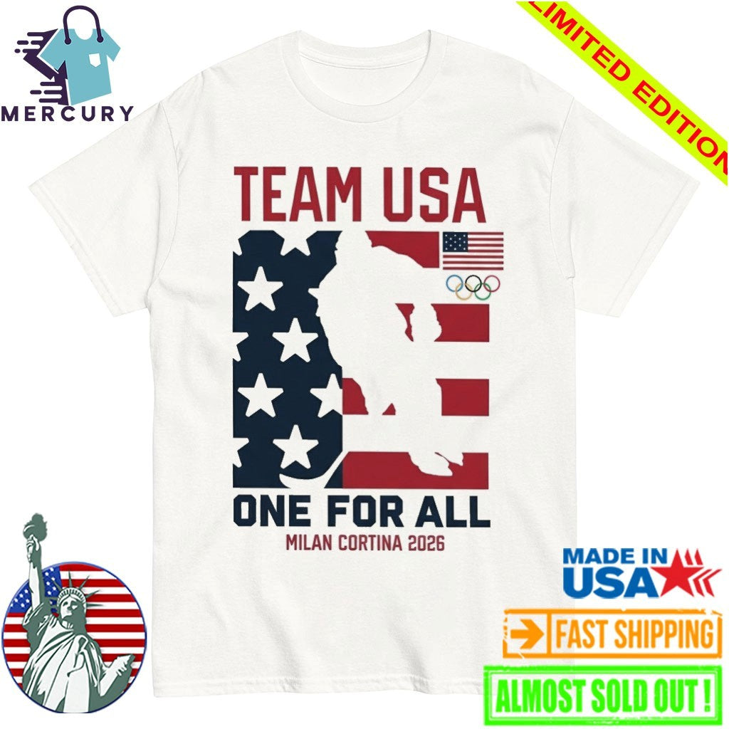 USA Hockey 2026 Winter Olympics Heart of Gold Shirt