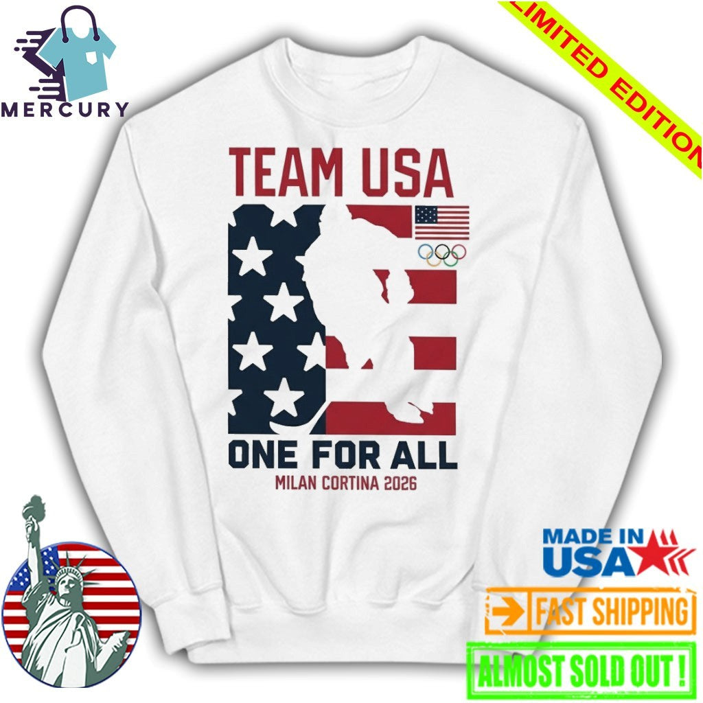 USA Hockey 2026 Winter Olympics Heart of Gold Shirt