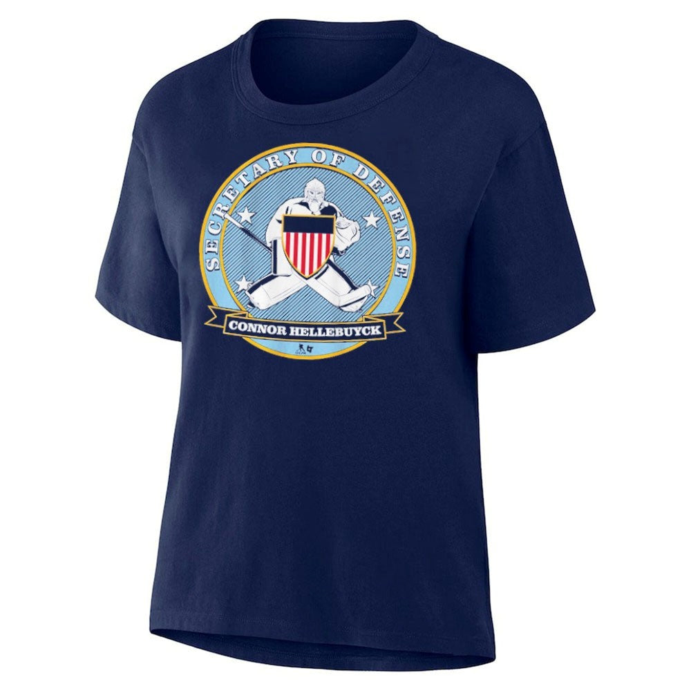 USA Hockey Connor Hellebuyck Secretary of Defense Shirt