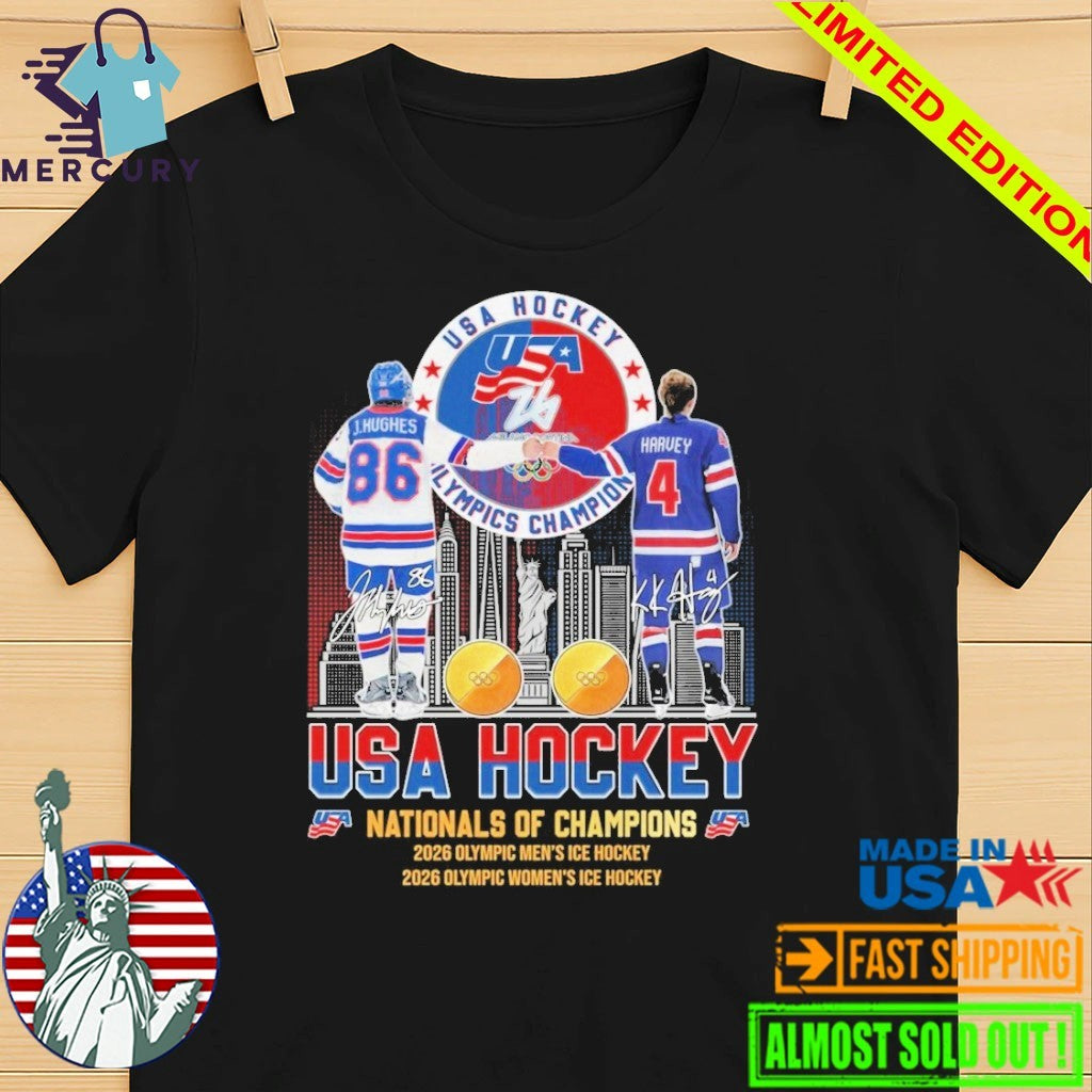 USA Hockey National Of Champions Signature 2026 Shirt