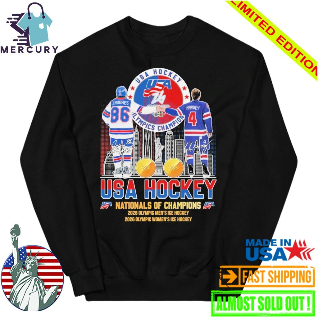 USA Hockey National Of Champions Signature 2026 Shirt