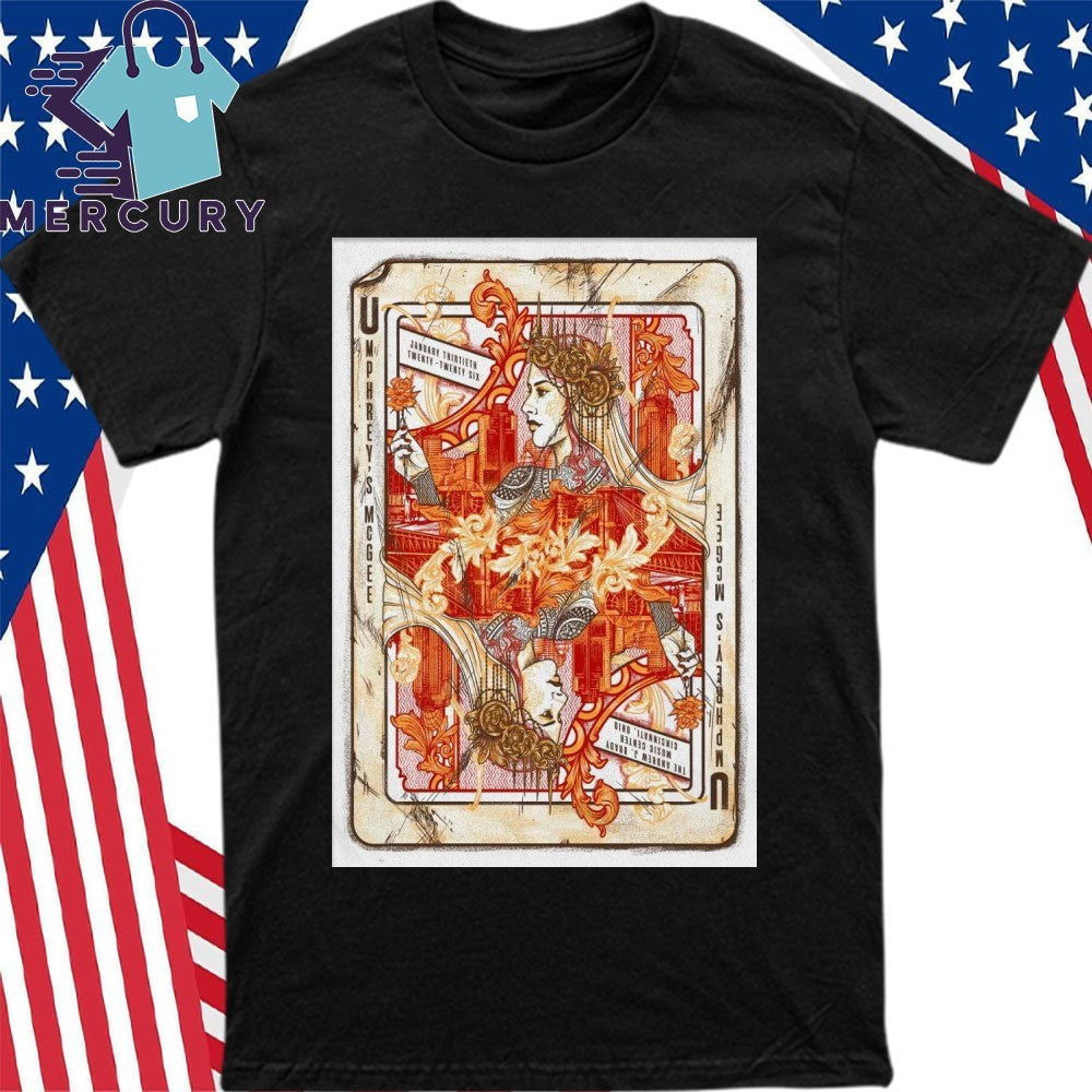 Umphrey’s McGee The Andrew J Brady Music Center in Cincinnati OH Jan 30 2026 Poster Shirt