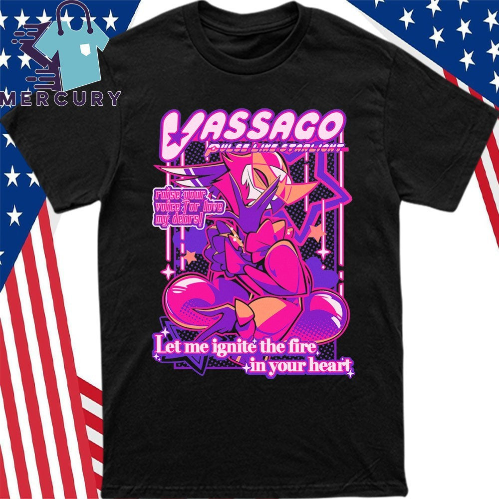 Vassago From Helluva Boss with Love Shirt