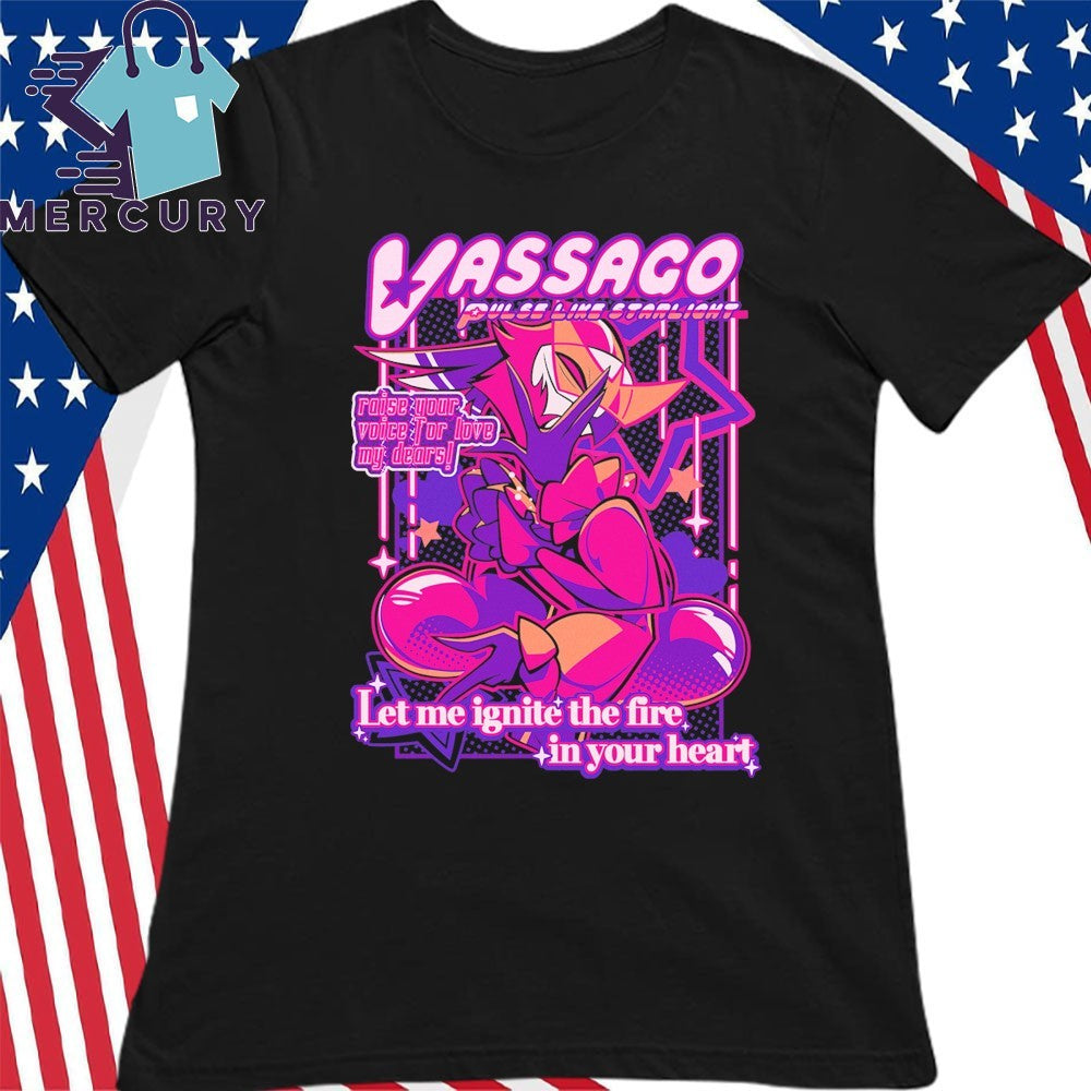Vassago From Helluva Boss with Love Shirt