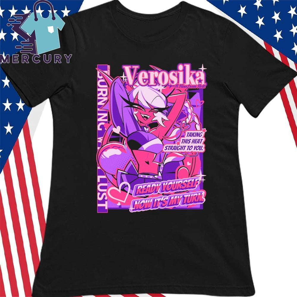Verosika From Helluva Boss with Love Shirt