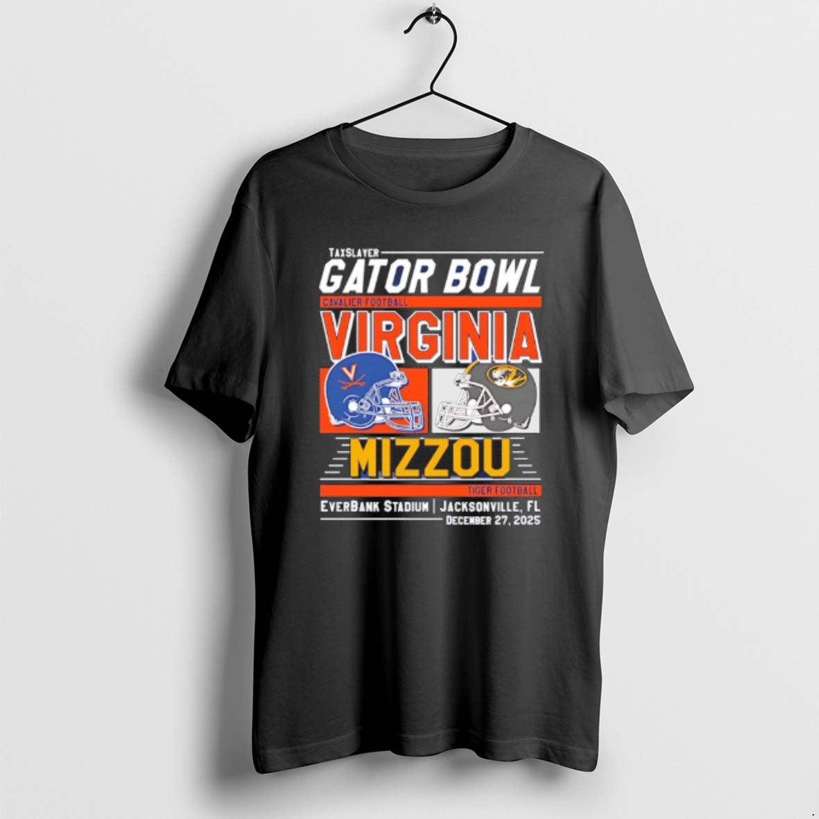 Official Virginia Vs Missouri Tigers 2025 Gator Bowl Helmets T-Shirts, Hoodie, Sweatshirt | CoreVibeTees.com