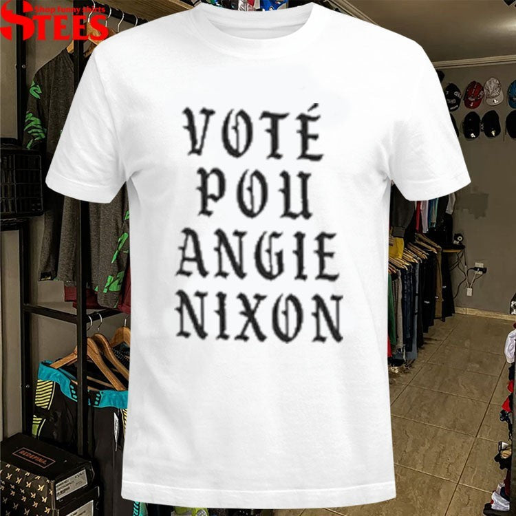 Vote Pou Angie Nixon For Florida U.s. Senate T-Shirt