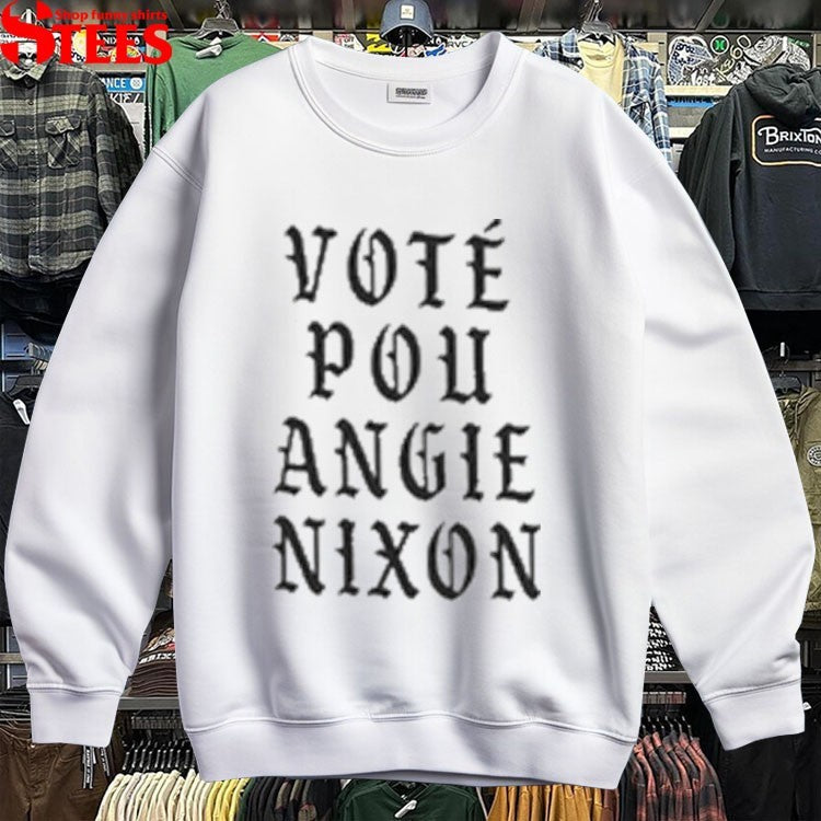 Vote Pou Angie Nixon For Florida U.s. Senate T-Shirt