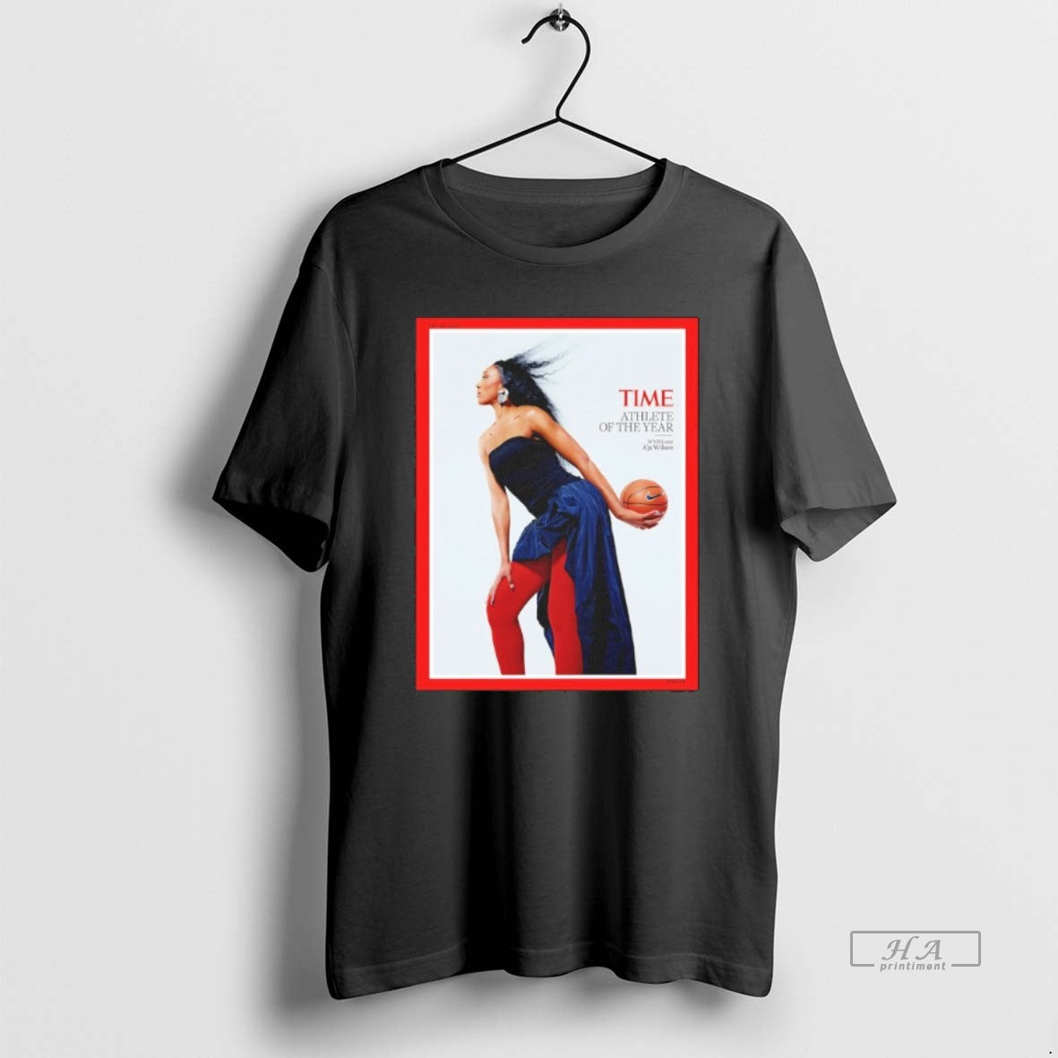 Official Wnba Star Aja Wilson Is Time Athlete Of The Year T-Shirts, Hoodie, Sweatshirt | CoreVibeTees.com