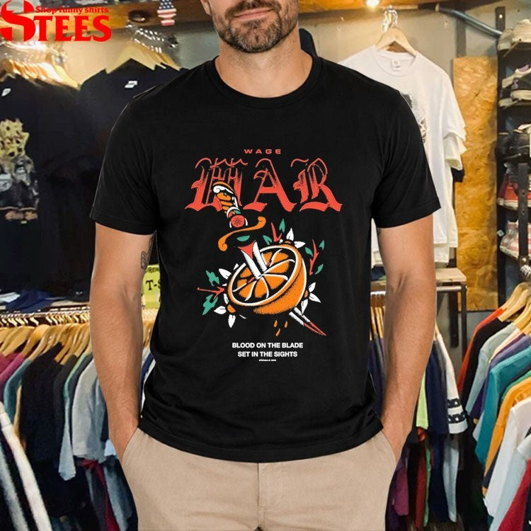 Wage War Blood On The Blade Set In The Sights T-Shirt